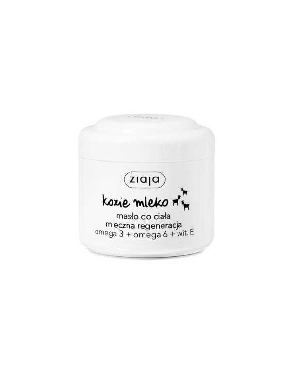 Ziaja Geitenmelk Body Butter melkachtige regeneratie Omega 3 + Omega 6 + Vit. € 200 ml