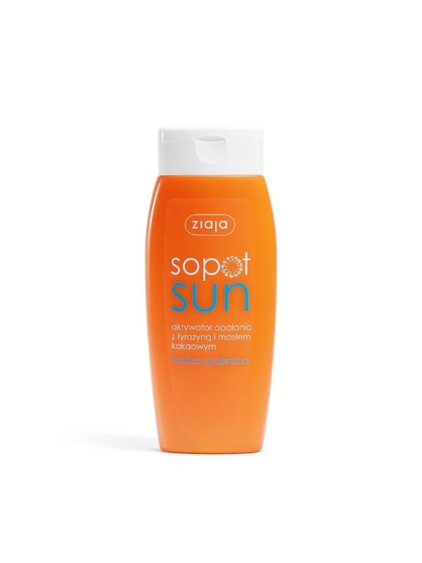 Ziaja Sun Tanning activator met tyrosine en cacaoboter 150 ml