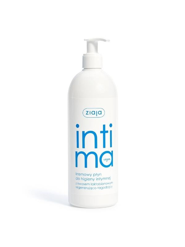 Ziaja Intima Creamy liquid for intimate hygiene with lactobionic acid 500 ml