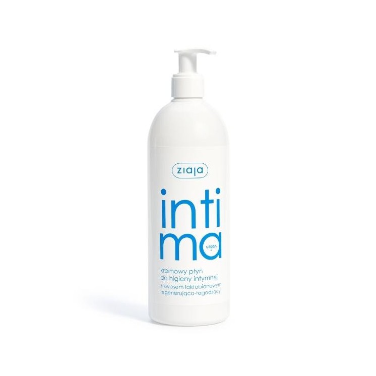 Ziaja Intima Romige vloeistof voor intieme hygiëne met lactobionzuur 500 ml