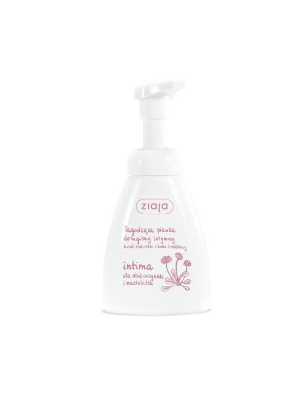 Ziaja Intima soothing Foam for intimate hygiene Daisy Flower 250 ml