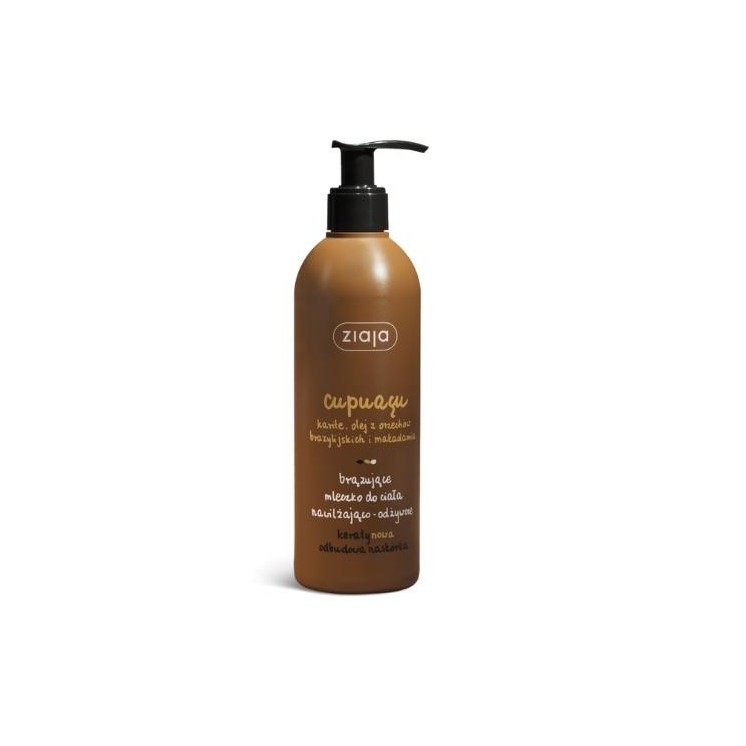 Ziaja Cupuacu Bronzing Feuchtigkeitsspendende und pflegende Körpermilch 300 ml
