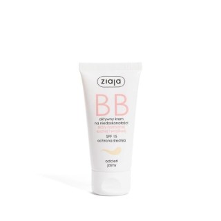 Ziaja BB Active Face Cream for Imperfections for Normal, Dry and Sensitive Skin SPF15 Light Shade 50 ml Ziaja BB Active Face Cream for Imperfections for Normal, Dry and Sensitive Skin SPF15 Light Shade 50 ml