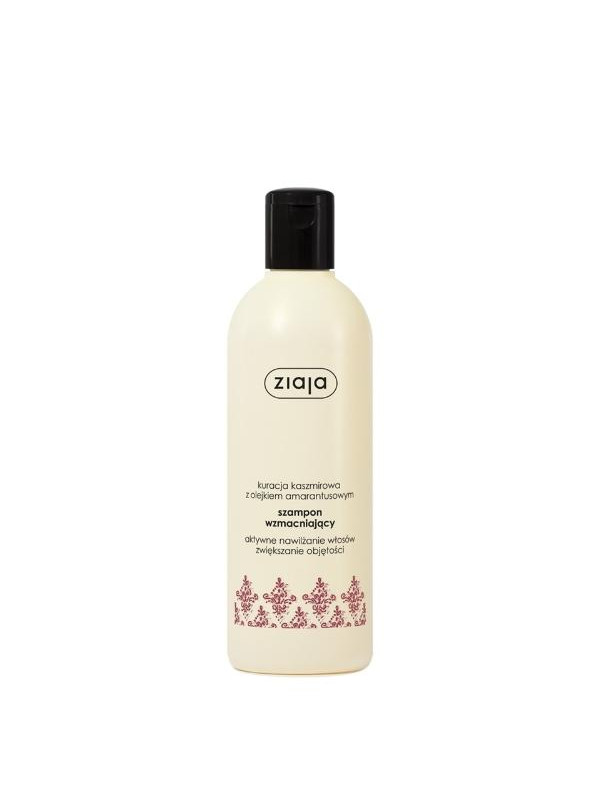 Ziaja Cashmere Shampoo for hair strengthening cashmere treatment with amaranth oil 300 ml