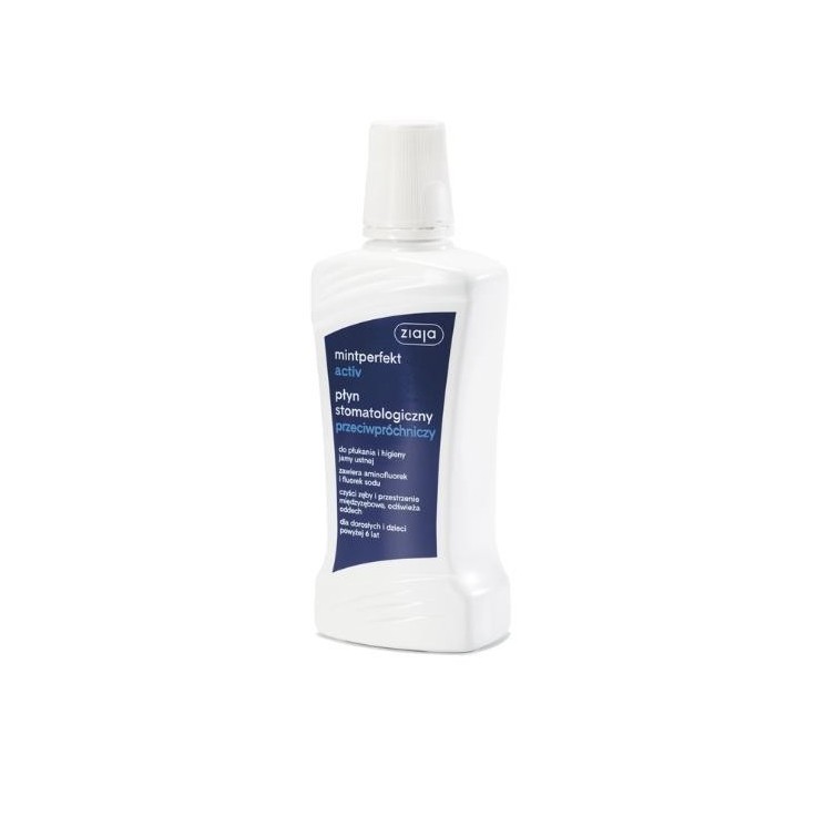 Ziaja Mintperfect Activ Anti-caries dental fluid 500 ml