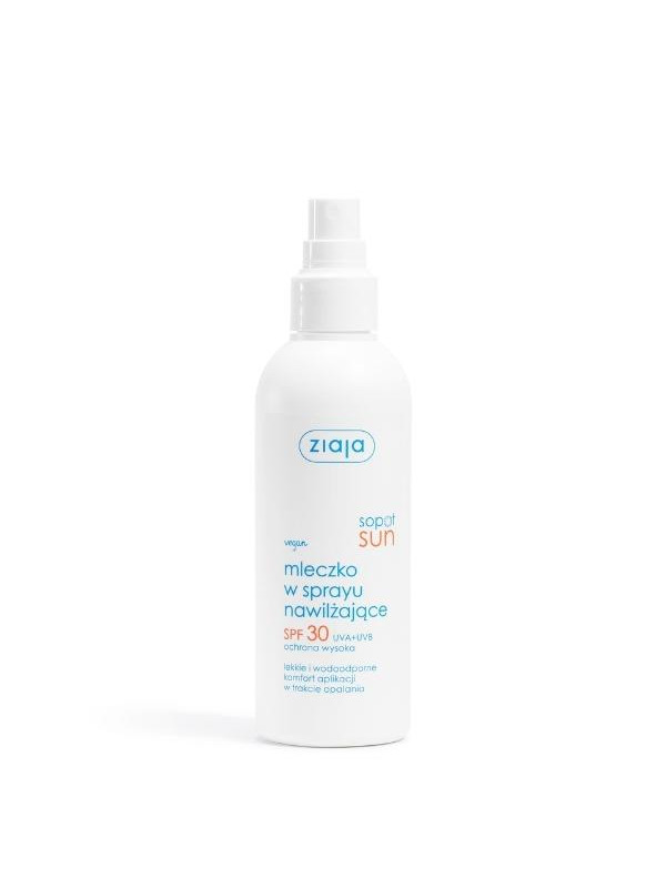 Ziaja Sun Moisturizing spray zonnebrandcrème SPF30 UVA + UVB hoge bescherming 170 ml