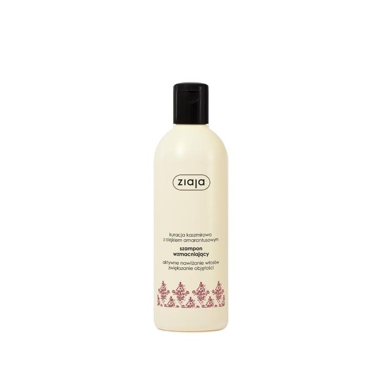 Ziaja Cashmere Stärkendes Haarshampoo, Kaschmirbehandlung mit Amaranthöl, 300 ml