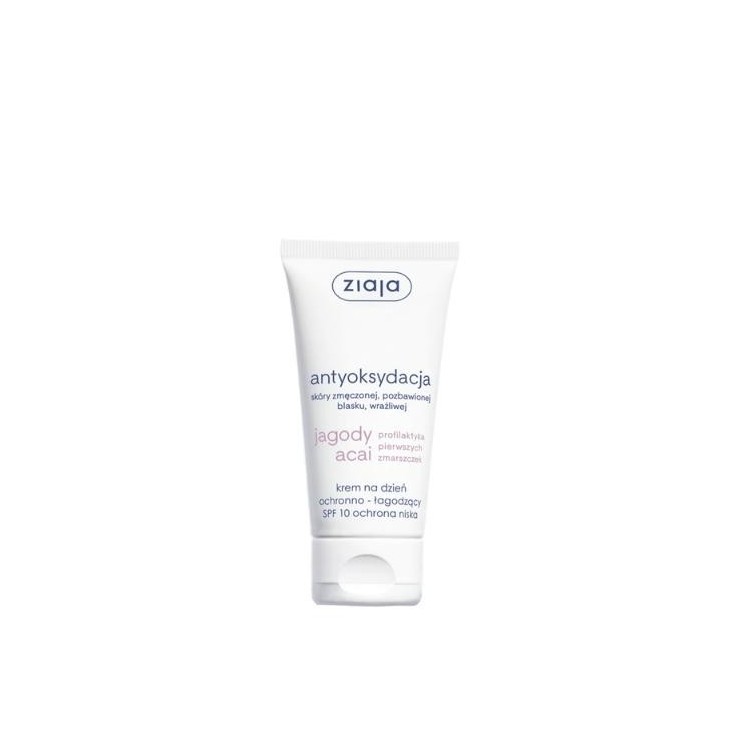 Ziaja Acai Berries Protective and soothing day face cream SPF10 low protection 50 ml