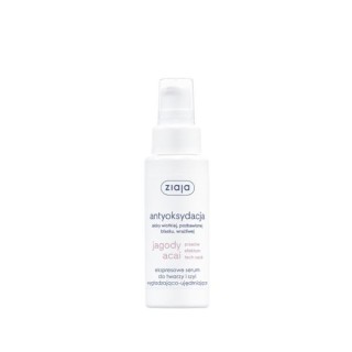 Ziaja Acai Berries Express Serum for face and neck smoothing and firming 50 ml