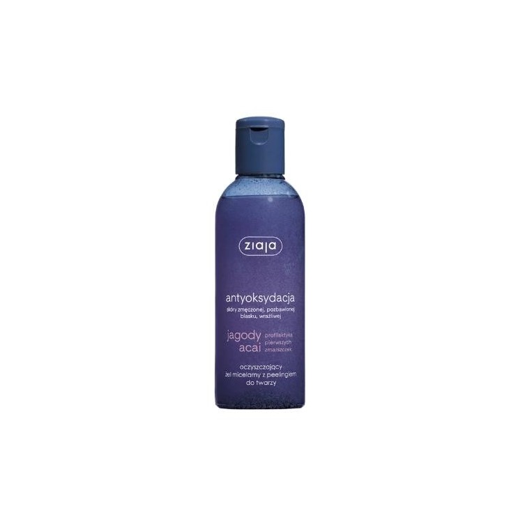 Ziaja Acai Berries Reinigende Micellaire Gel met Peeling 200 ml