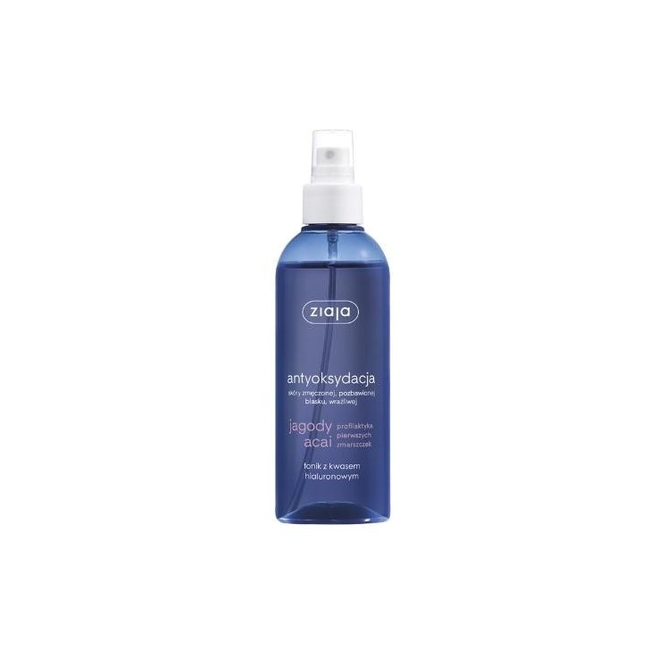 Ziaja Acai Berry Tonic with Hyaluronic Acid 200 ml