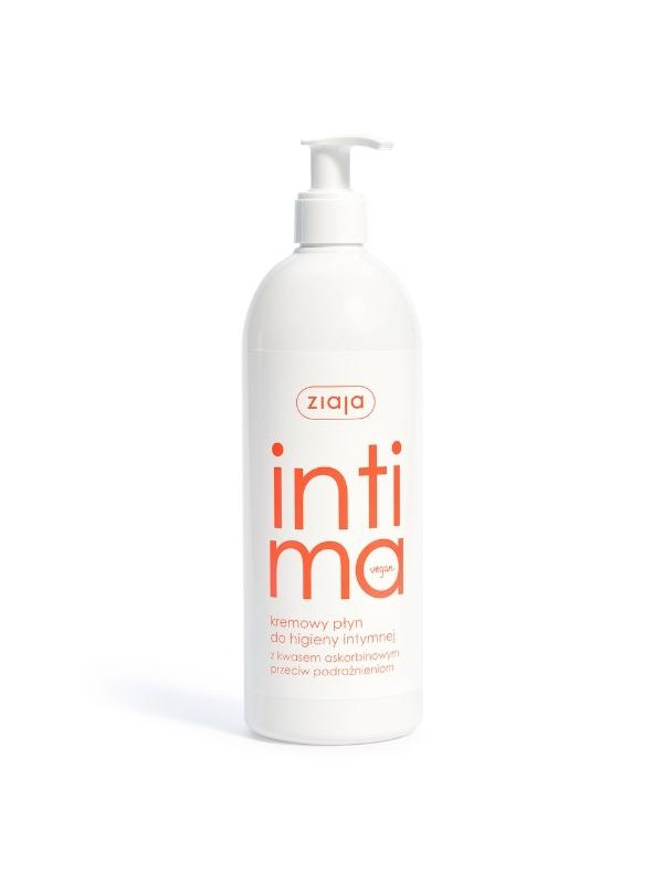 Ziaja Intima Romige vloeistof voor intieme hygiëne met ascorbinezuur 500 ml