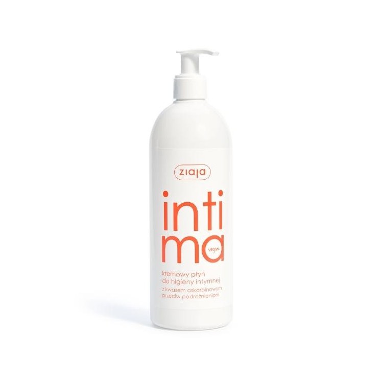 Ziaja Intima Creamy intimate hygiene fluid with ascorbic acid 500 ml