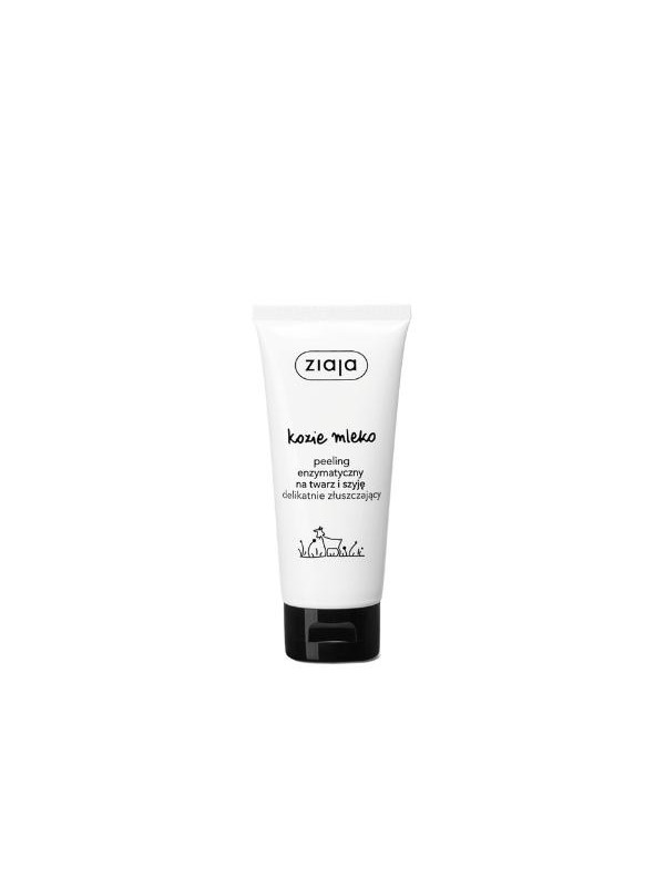 Ziaja Geitenmelk Enzym Peeling voor het gezicht en hals zacht exfoliërend 75 ml