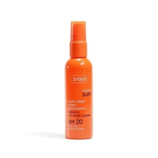 Ziaja Sun Trockenbräunungsöl-Gel, wasser- und sandbeständig, SPF20 , UVA- und UVB-Schutz, mittel, 90 ml