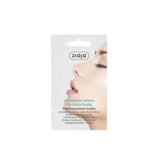 Ziaja Oil-Free Face Mask Microbiome Balance for Oily Skin 7 ml