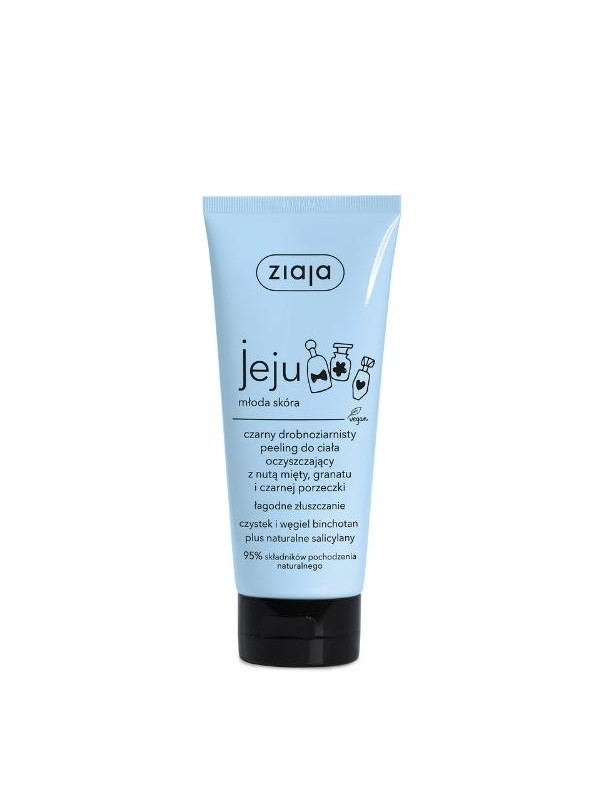 Ziaja Jeju black fine-grained Cleansing Body Peeling 200 ml