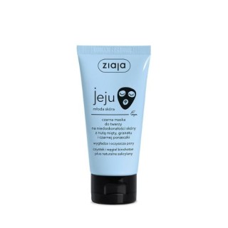 Ziaja Jeju zwart gezichtsmasker voor huidonvolkomenheden 50 ml