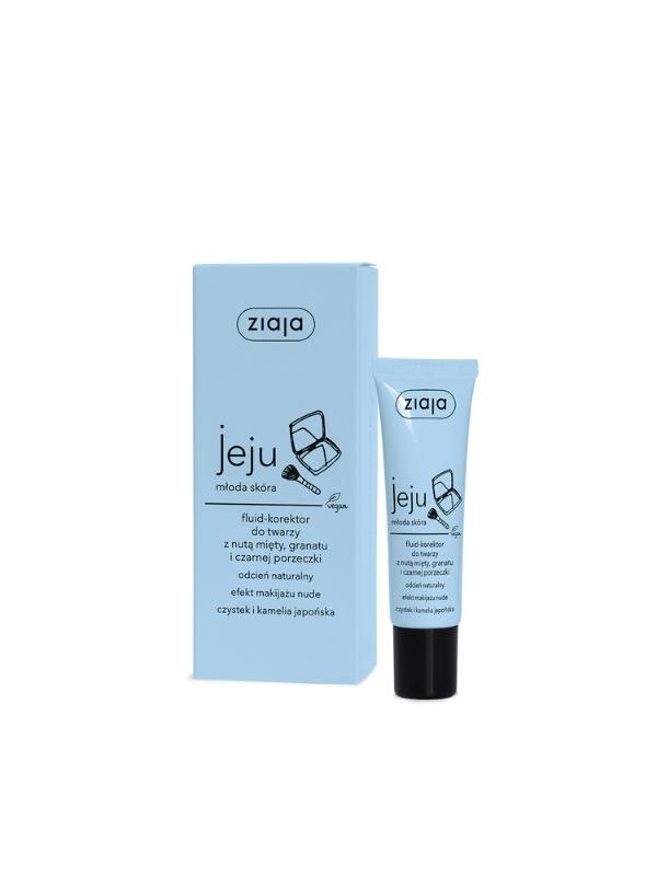 Ziaja Jeju Fluid-concealer voor het gezicht 30 ml (31-10-2024)