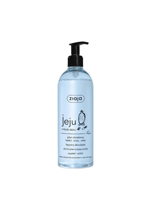 Ziaja Jeju Micellair water gezicht, ogen, lippen 390 ml