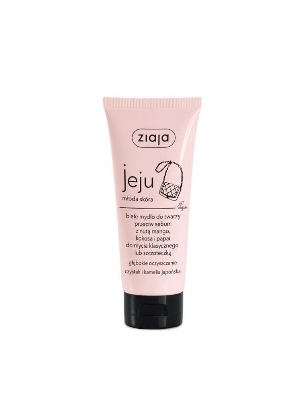 Ziaja Jeju wit Anti Sebum Gezichtszeep 75 ml