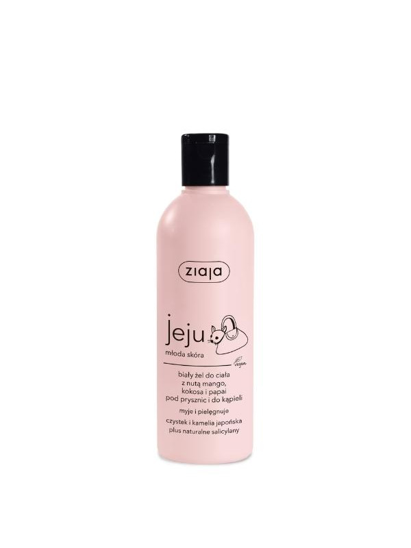 Ziaja Jeju white Shower i do bath body gel 300 ml