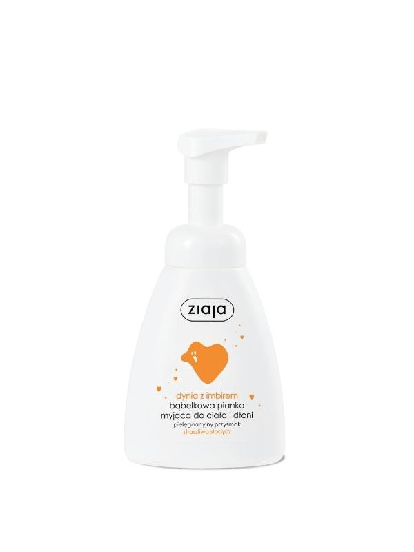 Ziaja Pumpkin with Ginger washing foam for body and hands 250 ml