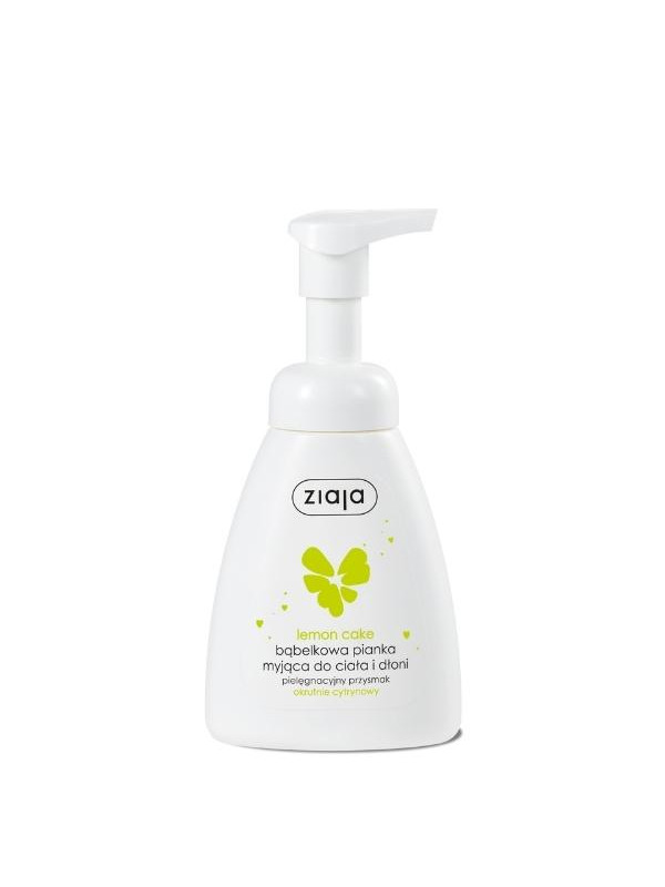 Ziaja Lemon Cake Foam for washing body and hands 250 ml