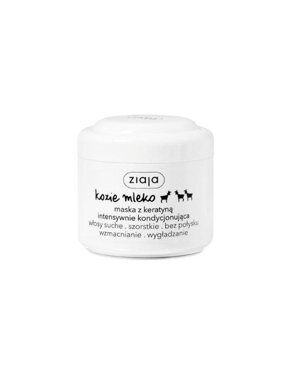 Ziaja Goat Milk Hair mask with keratin intensively conditioning 200 ml