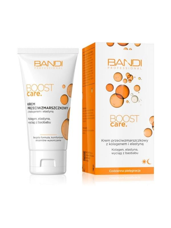 Bandi Boost Care Anti-Falten-Creme mit Kollagen und Elastin 50 ml