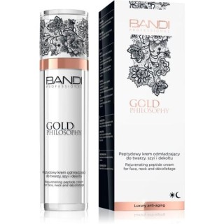 Bandi Gold Philosophy Peptide Rejuvenating Cream for Face, Neck and Décolleté 50 ml