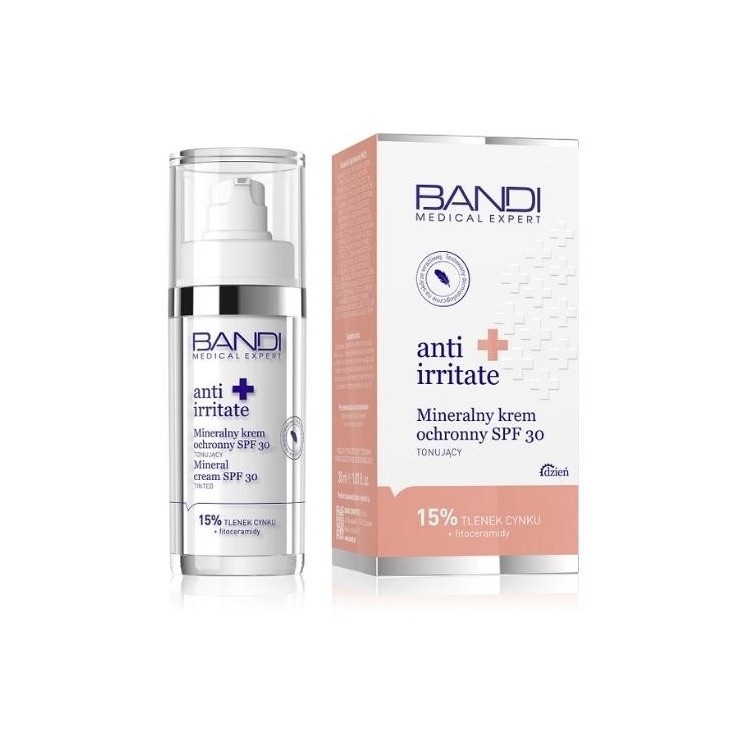 Bandi Medical Expert Anti Irritate mineral Beschermende gezichtscrème SPF30 toning 50 ml