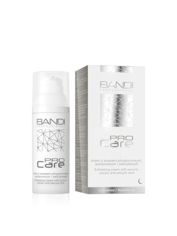 Bandi PRO Care Gezichtscrème met pyrodruivenzuur, azelaïne en salicylzuur 50 ml