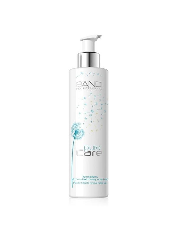 Bandi Pure Care Micellaire vloeistof voor het verwijderen van make-up van gezicht, ogen en lippen 230 ml