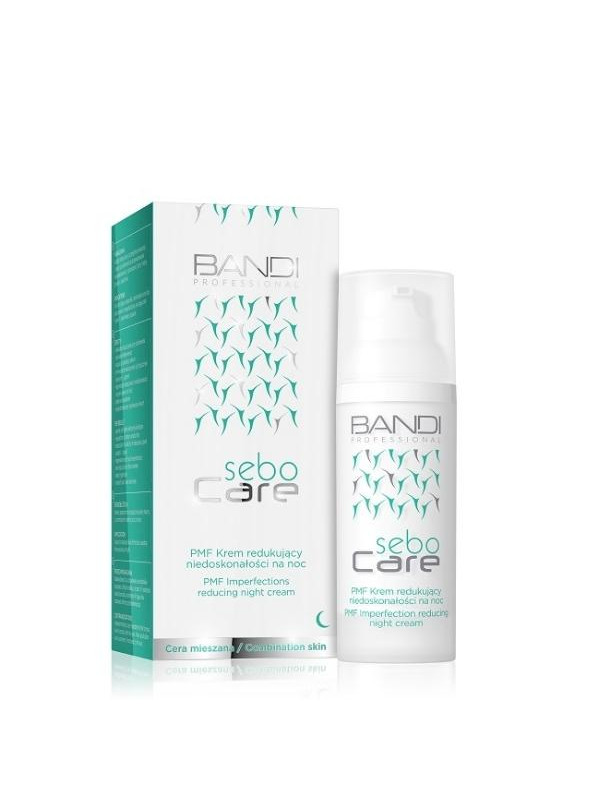 Bandi Sebo Care PMF Crème die oneffenheden vermindert voor de nacht 50 ml