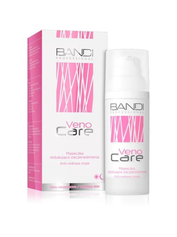 Bandi VENO CARE Maseczka do twarzy redukująca zaczerwienienia 50 ml