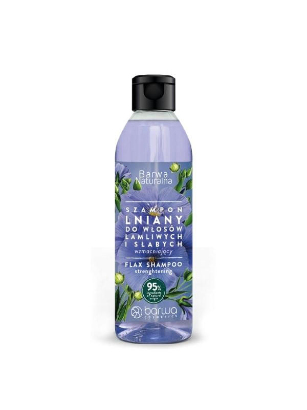 Barwa Naturalna versterkende lijnzaad haarshampoo 300 ml