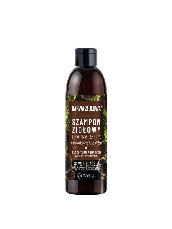 Barwa Ziołowa Herbal haarshampoo Black Turnip 250 ml