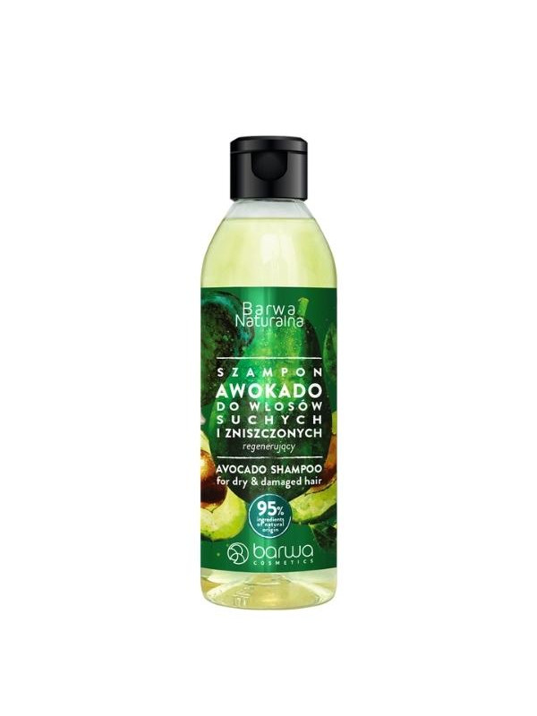 Barwa Naturalna regenerating hair shampoo Avocado 300 ml