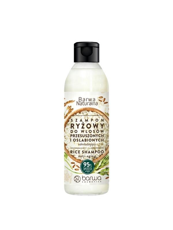 Barwa Naturalna verjongende rijsthaarshampoo 300 ml