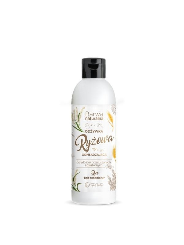 Barwa Naturalna rejuvenating Rice hair conditioner 200 ml