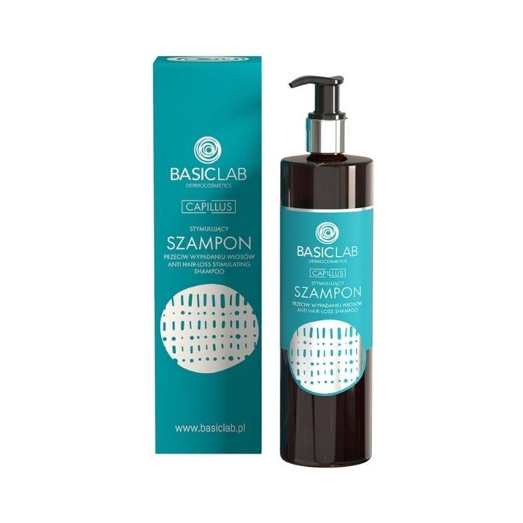 BasicLab Capillus Stimulerende shampoo tegen haaruitval 300 ml