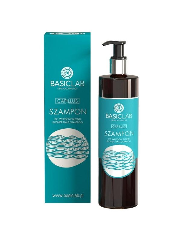 BasicLab Capillus Blond Hair Shampoo 300 ml