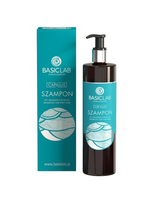 BasicLab Capillus Shampoo voor Fijn Haar 300 ml