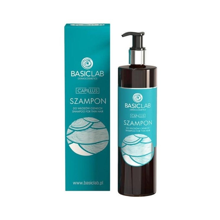 BasicLab Capillus Shampoo voor Fijn Haar 300 ml