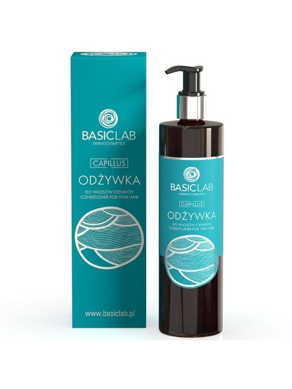 BasicLab Capillus Conditioner for Fine Hair 300 ml