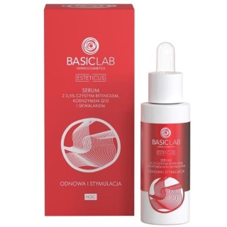 BasicLab Esteticus Serum met pure Retinomel 0,5 %, vernieuwing en stimulatie 30 ml