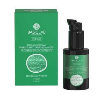 BasicLab Acidumis Acid Peeling reducing imperfections reduction and narrowing 30 ml