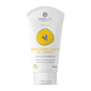 BasicLab Famillias Moisturizing face cream Light texture 75 ml