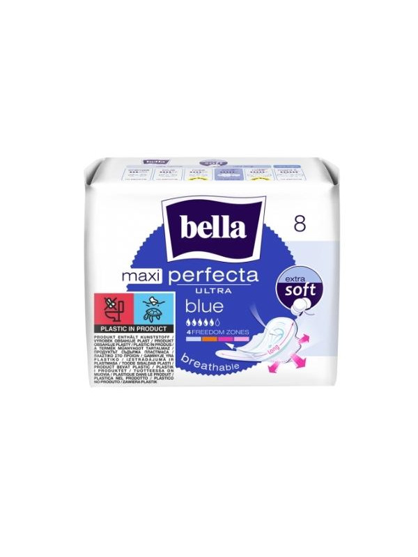 Bella Perfecta Ultra Maxi Blue Maandverband 8 st